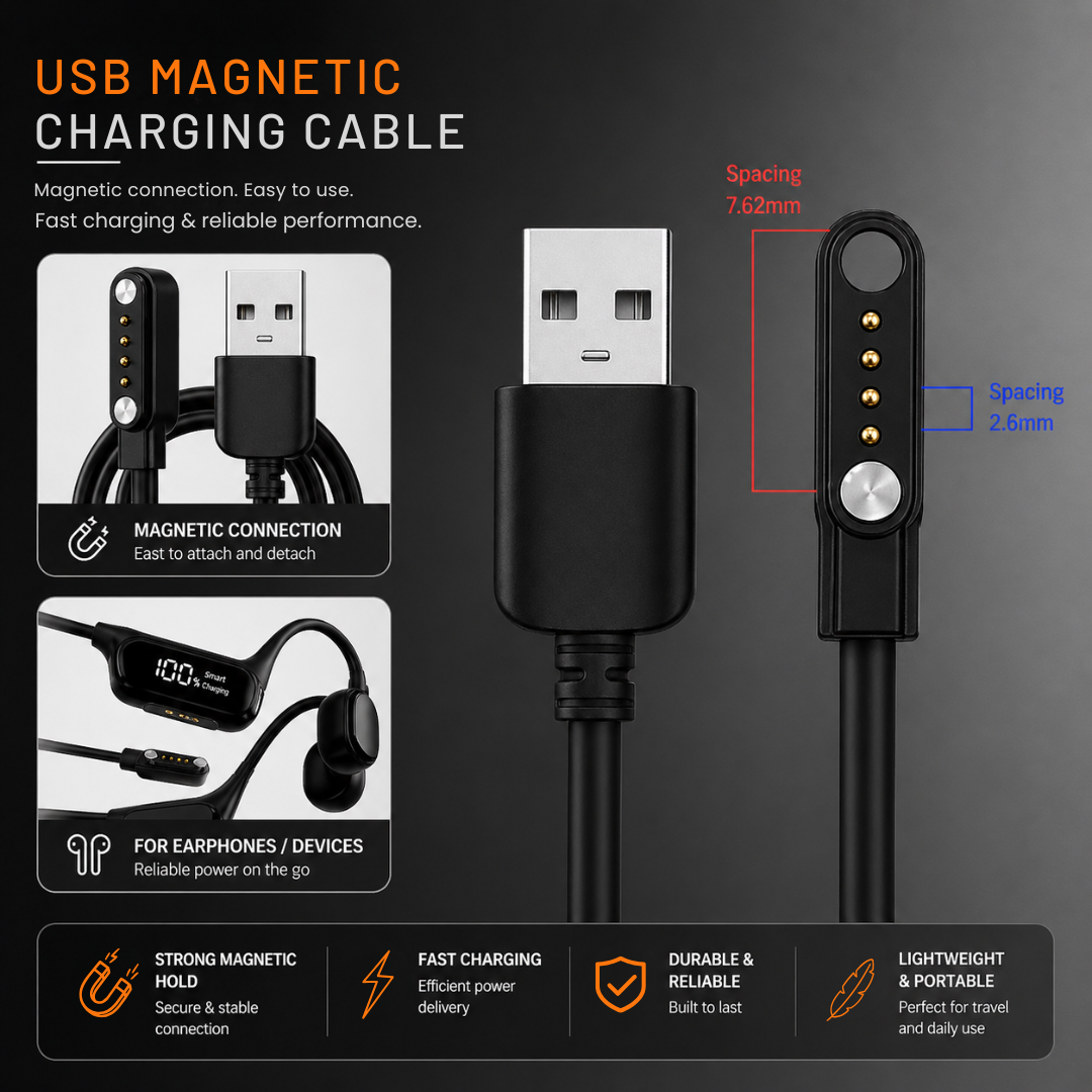 4 Pin Magnetic Charging Cable