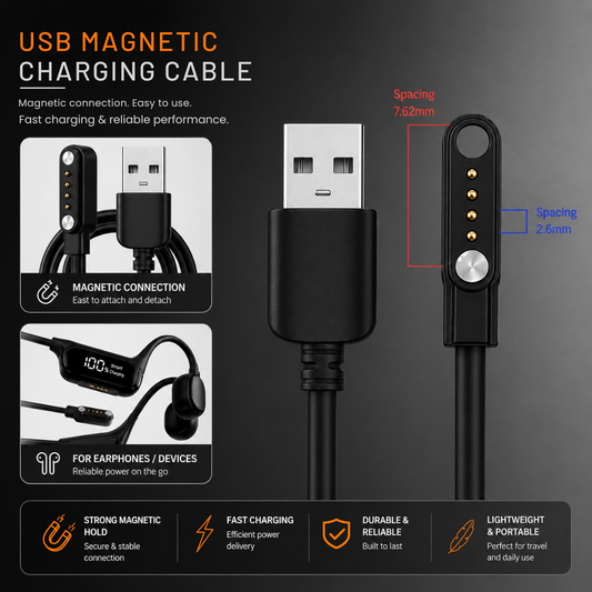 4 Pin Magnetic Charging Cable